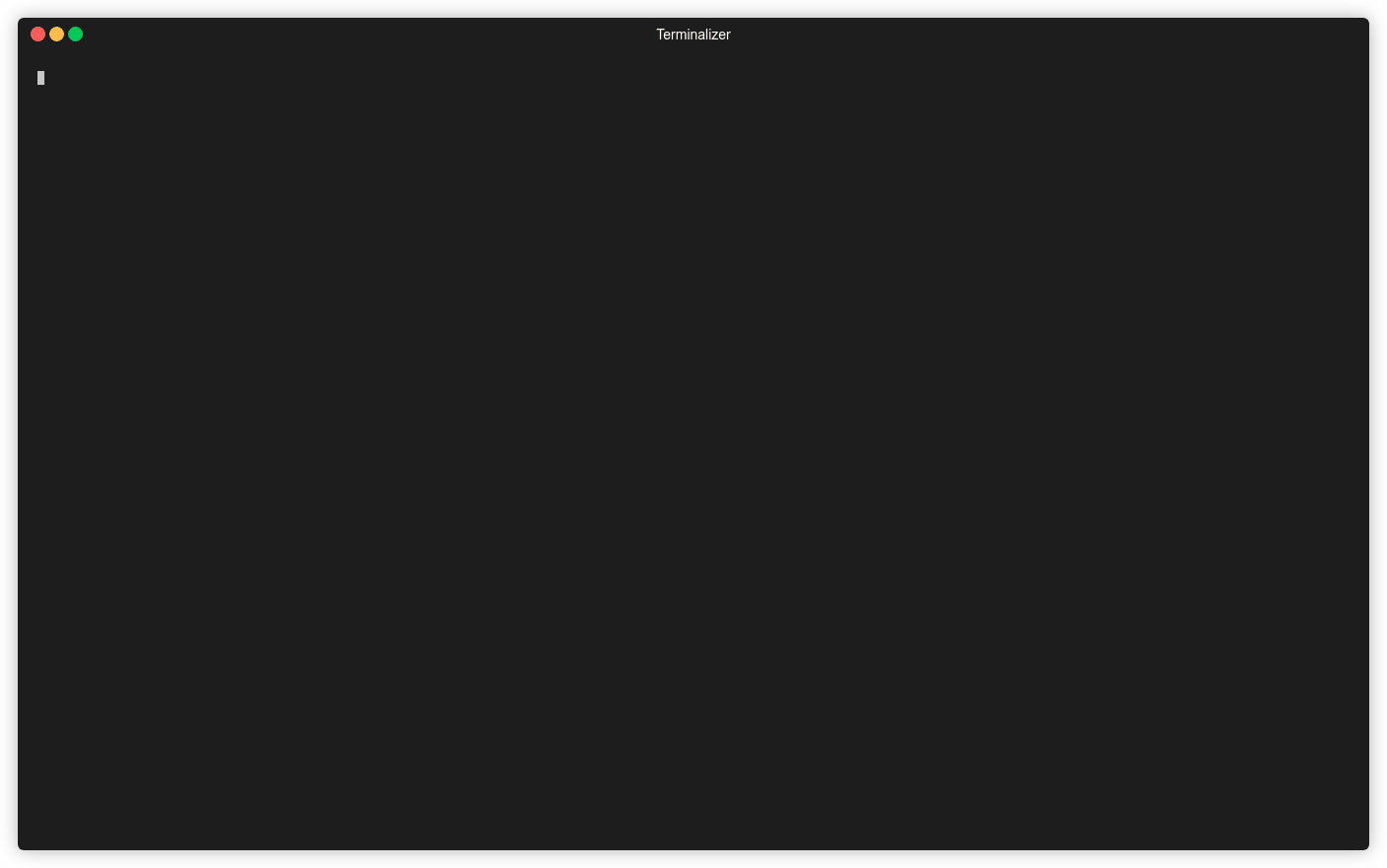 Amfora terminal interface demo