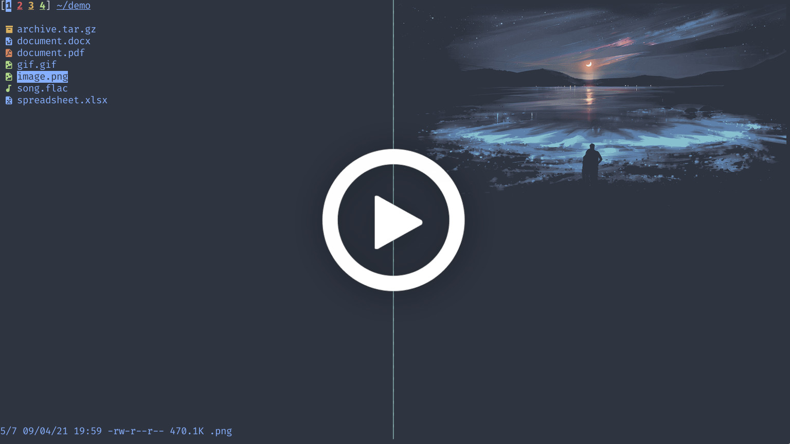 nnn file manager interface